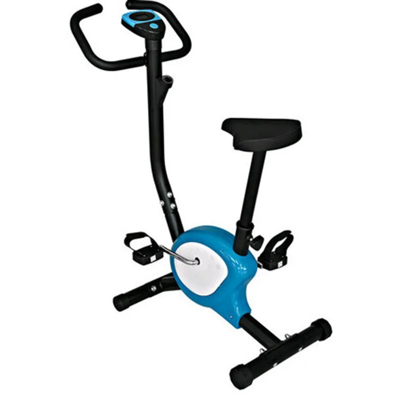 Крытый Велоспорт велосипед Домашний динамический Спиннинг Велосипед Регулируемый легкий упражнения Фитнес оборудования - Цвет: Синий
