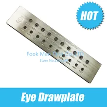 Инструменты для изготовления ювелирных изделий, конский глаз карбида вольфрама отверстие размер 3,1-5,0 мм, отверстие номер 20