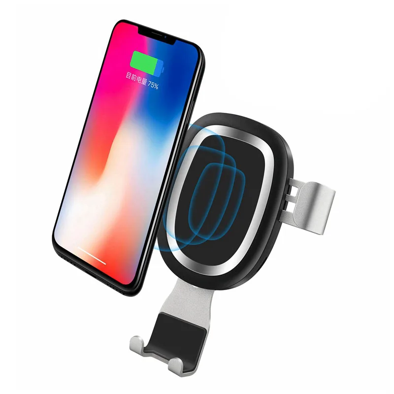 Wireless Car Charger for iPhone X 8 Plus Gravity Stand Quick Charge Charging Stand