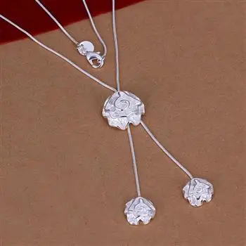 

Wholesale fashion jewelry Necklace 925 Silver Necklace . Nice Jewelry. Good Quality N179