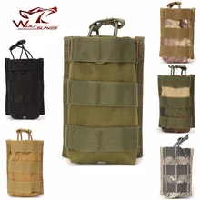 Спорт на открытом воздухе 1000D нейлон Тактические Одноместный 5,56 чехол для журналов в стиле милитари велосипедная бутылка сумка для M4/M16