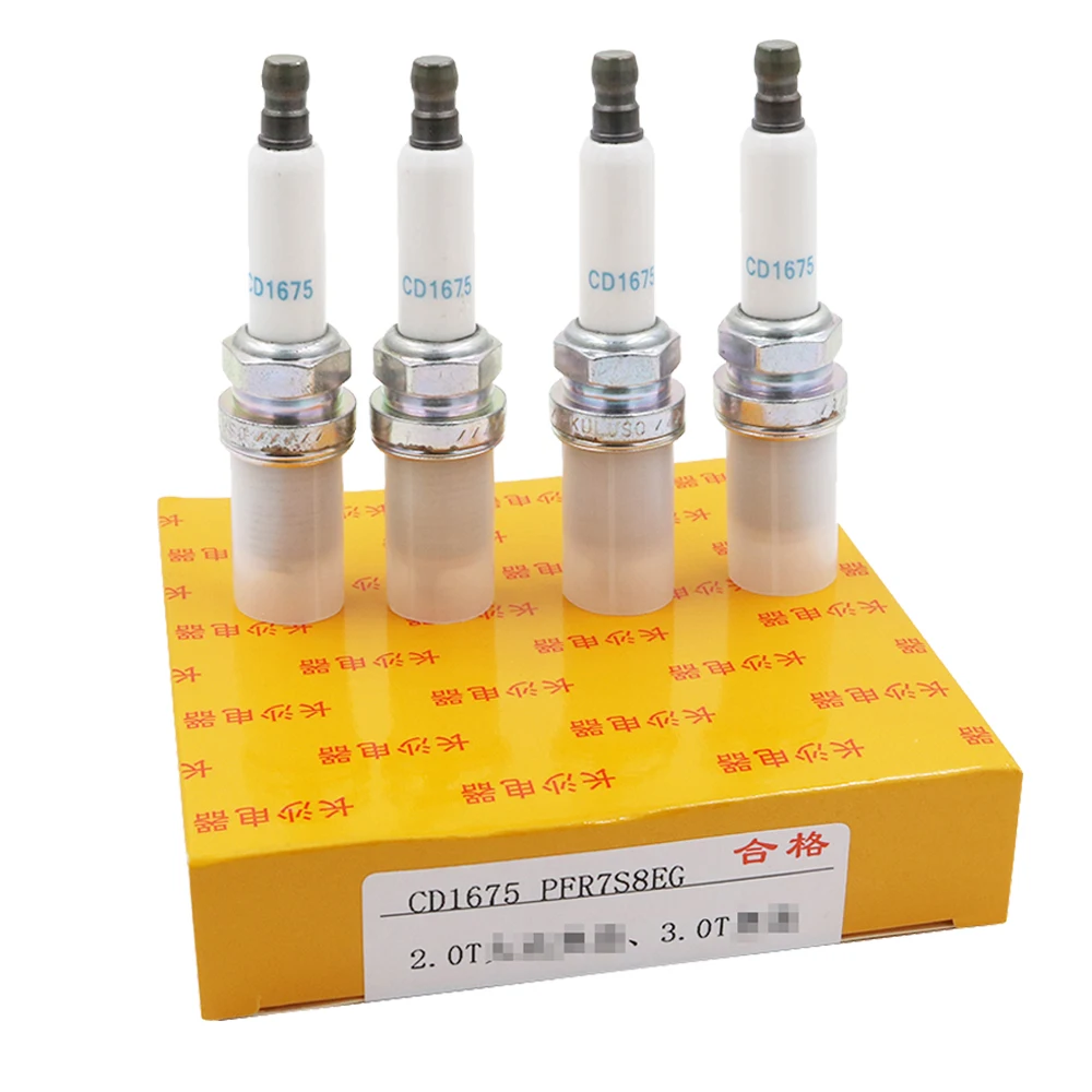 4X Iridium Platinum Bougies pour SKODA OCTAVIA 1.4 TSI 2008-2013