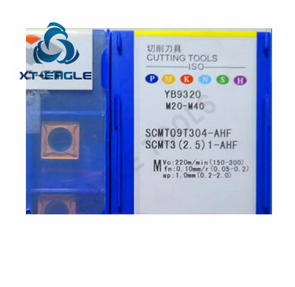 SCMT09T304 AHF YB9320 SCMT09T308 Бесплатная доставка! 100% оригинальный бренд CNC лезвие карбидные