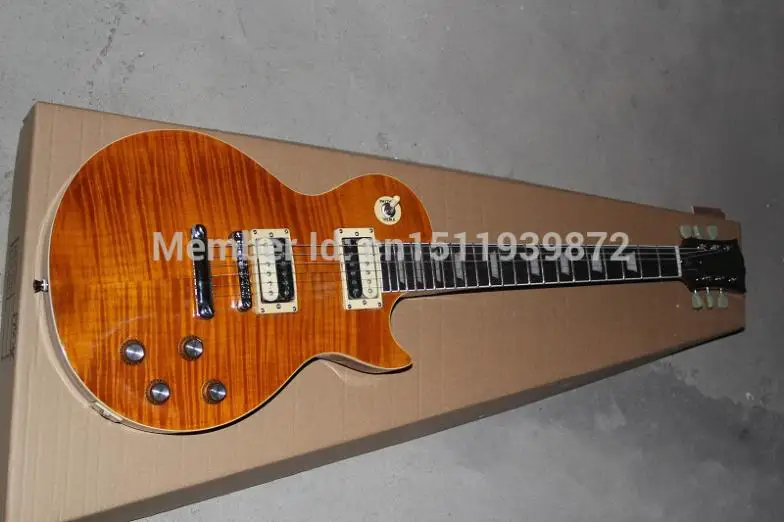 

Free Shipping Wholesale Slash Appetite Natural yellow burst Guitar SLASH signature Standard electric guitar