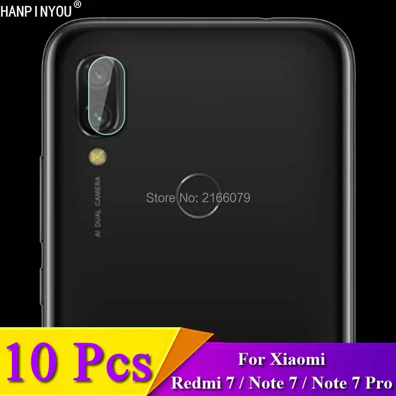 10 шт./лот защитная пленка для задней камеры Xiaomi Redmi 7 / Note 7S Pro из мягкого