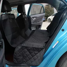 Наружный водонепроницаемый чехол на заднее сиденье для внедорожника, собачий щенок, сумки для домашних животных, нескользящий автомобильный Дорожный Коврик для сиденья, протектор стула для кошек, для путешествий, черный