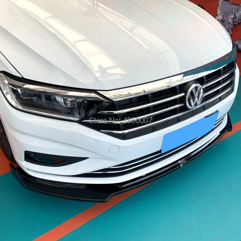 

UBUYUWANT 3pcs/set Front Bumper Diffuser Bumper Protector For 2019 Volkswagen New sagitar Jetta2019