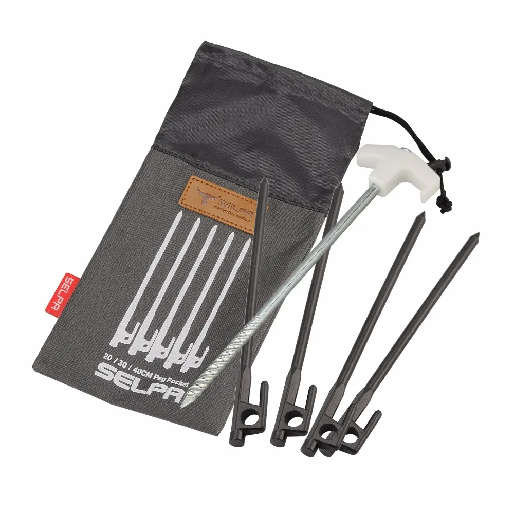 8 шт. насадки колышки для палатки 20 см 40 см|tent peg bag|wind ropepeg nail |