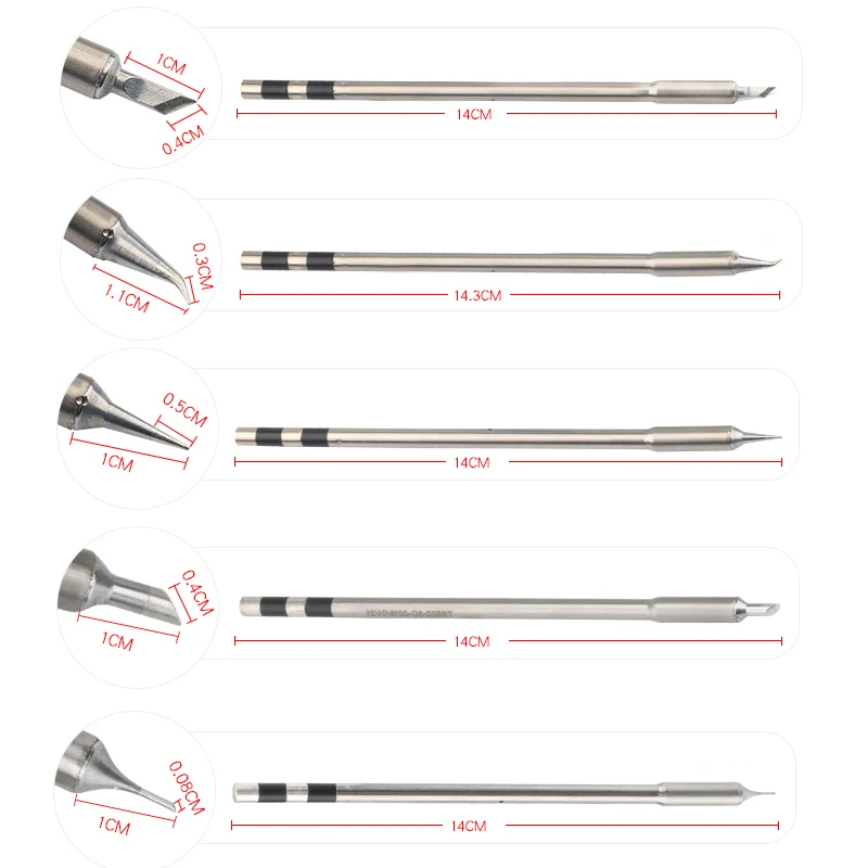 TSS02 серии бессвинцовый паяльник наконечник для быстрого TS1200A паяльная станция сварочная ручка toolsTSS02-SK K I J 3C