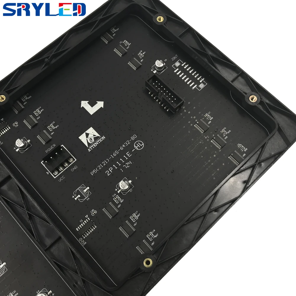Панель Светодиодная P5 SMD2121 320x160 мм 64x32 пикселя 1/16 дюйма|p5 indoor|full color led modulecolor module |