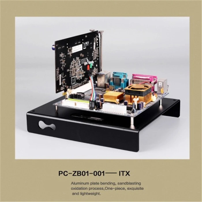New Arrivals Diy Display Tray Itx Aluminum Motherboard Bracket Itx Platform Mini Itx Case For Pc Computer Computer Cables Connectors Aliexpress