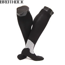 Уличные профессиональные спортивные носки Футбол Баскетбол Бег Футбол Компрессионные велосипедные носки давление носки для верховой езды марафон