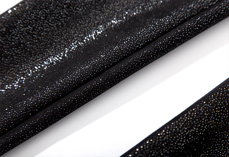 Shiny Sequined Leather Pants Women Skinny High Waist Suede Pants Women Stretch Black Trousers Women Pencil Pants 2018 New
