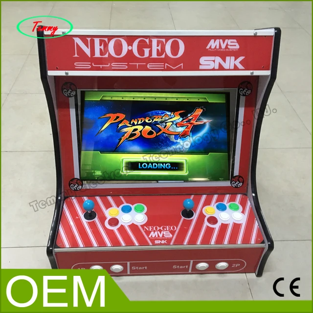 Cheap New 22 inch LCD Mini Machine With Classical games pandora box 4 Game PCB/Mini Arcade Machine