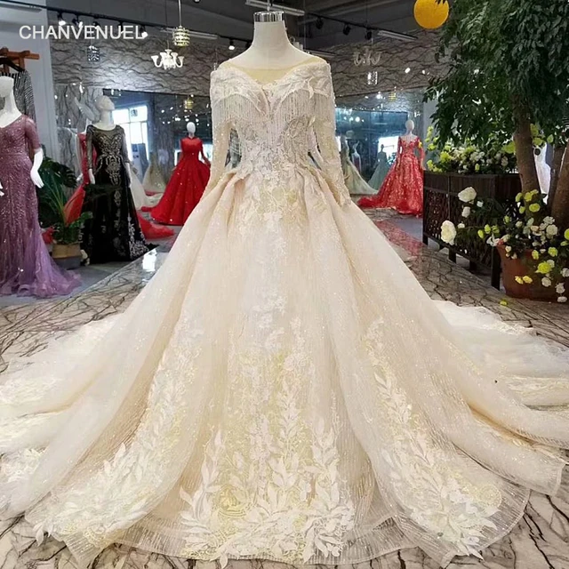 Shiny Wedding Dresses