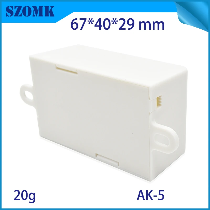 plastic enclosure for electronics LED junction box abs plastic box for electrical plastic case szomk LED plastic housing outlet boxes (12)
