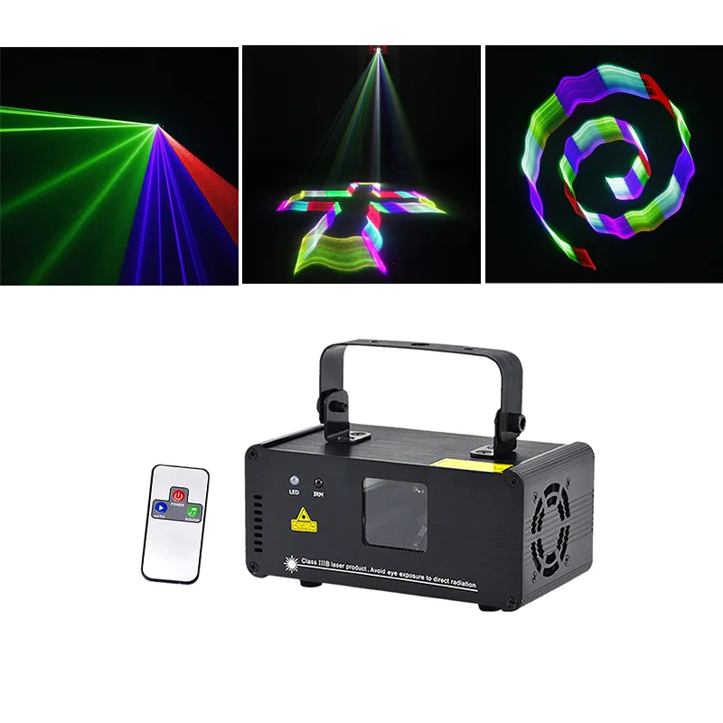 Sharelife мини 3D RGB полноцветный DMX лазерный сканер Профессиональный DJ Домашняя
