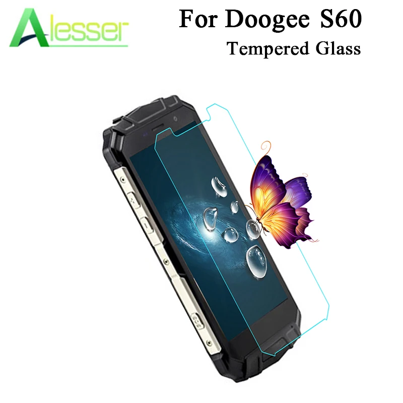 

Alesser For Doogee S60 Tempered Glass Film Screen Protector Anti-shatter Film Replacement Mobile Accessories For Doogee S60