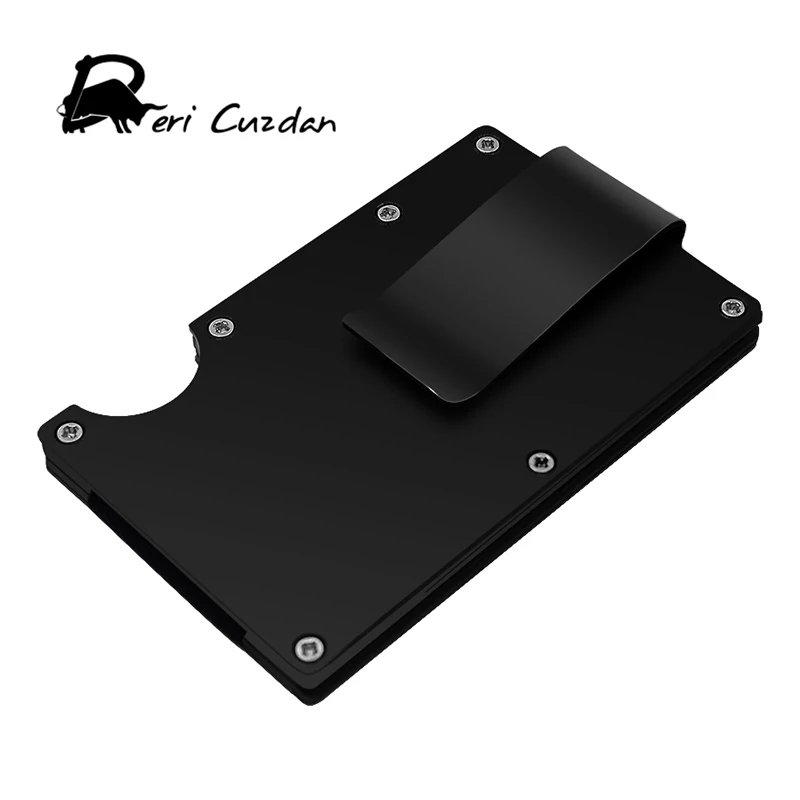 DERI CUZDAN Steel Money Clip Business Men Metal Money Clip Holder