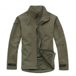 

New Biker Brigade Hunting Waterproof Camping & Hiking Jacket Softshell with Fleece Lining Without hook Jackets and Coats