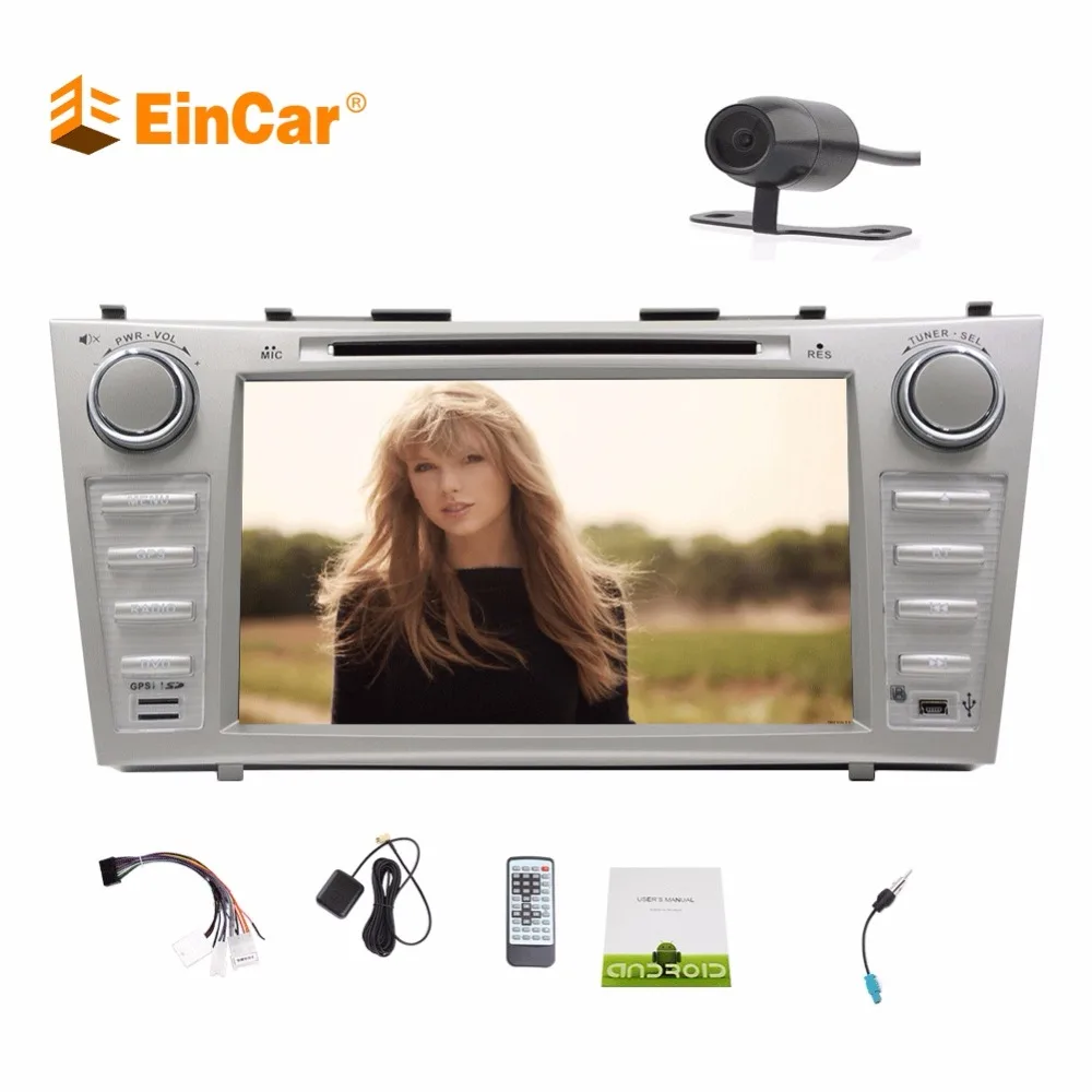 DVD автомобильная стереосистема Bluetooth и gps навигации для Toyota Camry 8 дюймов Сенсорный