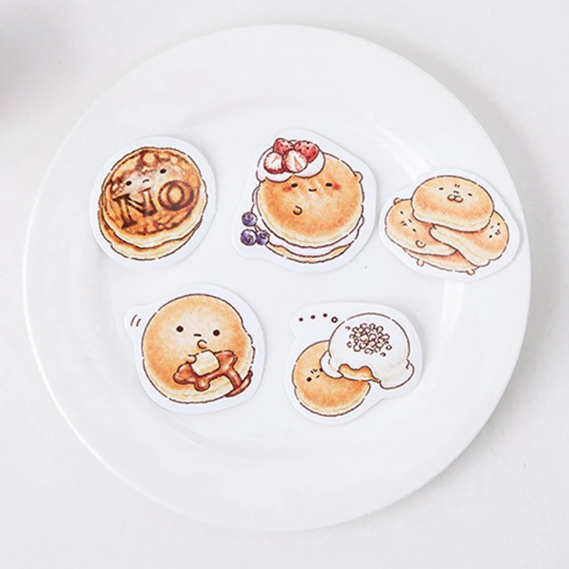 XINAHER-45-pcs-lot-cute-bread-expression-paper-sticker-package-DIY-diary-decoration-sticker-album-scrapbooking
