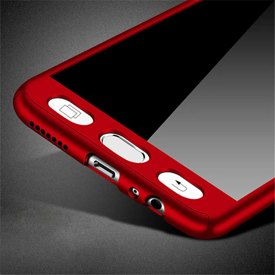 Phone Cases For Samsung Galaxy A5 2017 A7 Case Cover Hard Shockproof Tempered Glass For Samsung A8 2018 2016 A7 A5 Protective Case (6)