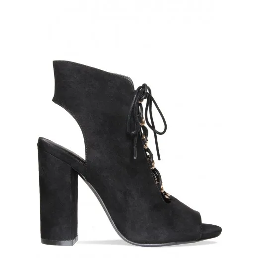 Desnudo Tobillo Altos Cargadores de Las Señoras Tacones Gruesos Peep Toe  Abierto Botines de tobillo zapatos de Tacón Alto Botas de Mujer de  Primavera Estilo Botines Para mujeres|ankle booties|booties for womenboots  peep