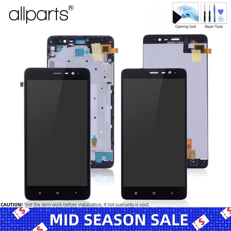 150mm Original LCD For XIAOMI Redmi    Note 3 Display Touch