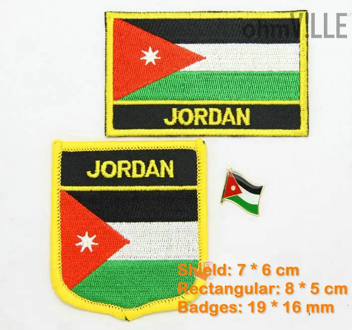 Parches Bordados Patches For Clothing Jordan Flag Patch Iron On Patches