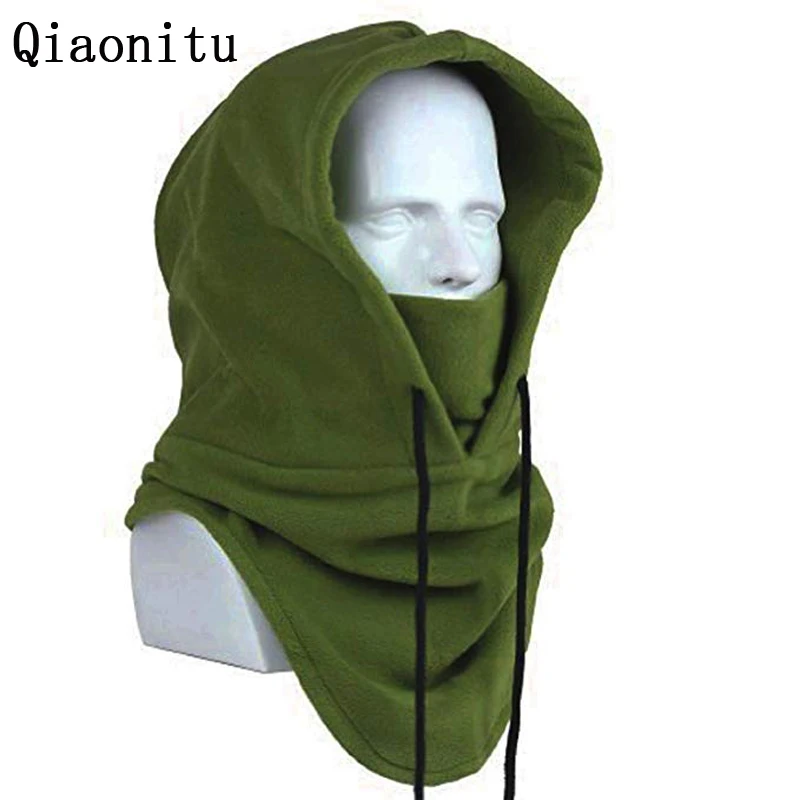 Qiaontu зимний теплый ветронепроницаемый подшлемник для спорта на открытом воздухе маска