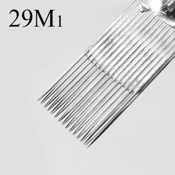 

50Pcs New Assorted Sterilize Disposable Magnum Tattoo Needles 29M1 Permanent makeup Stainless Steel tatuagem agujas piercing