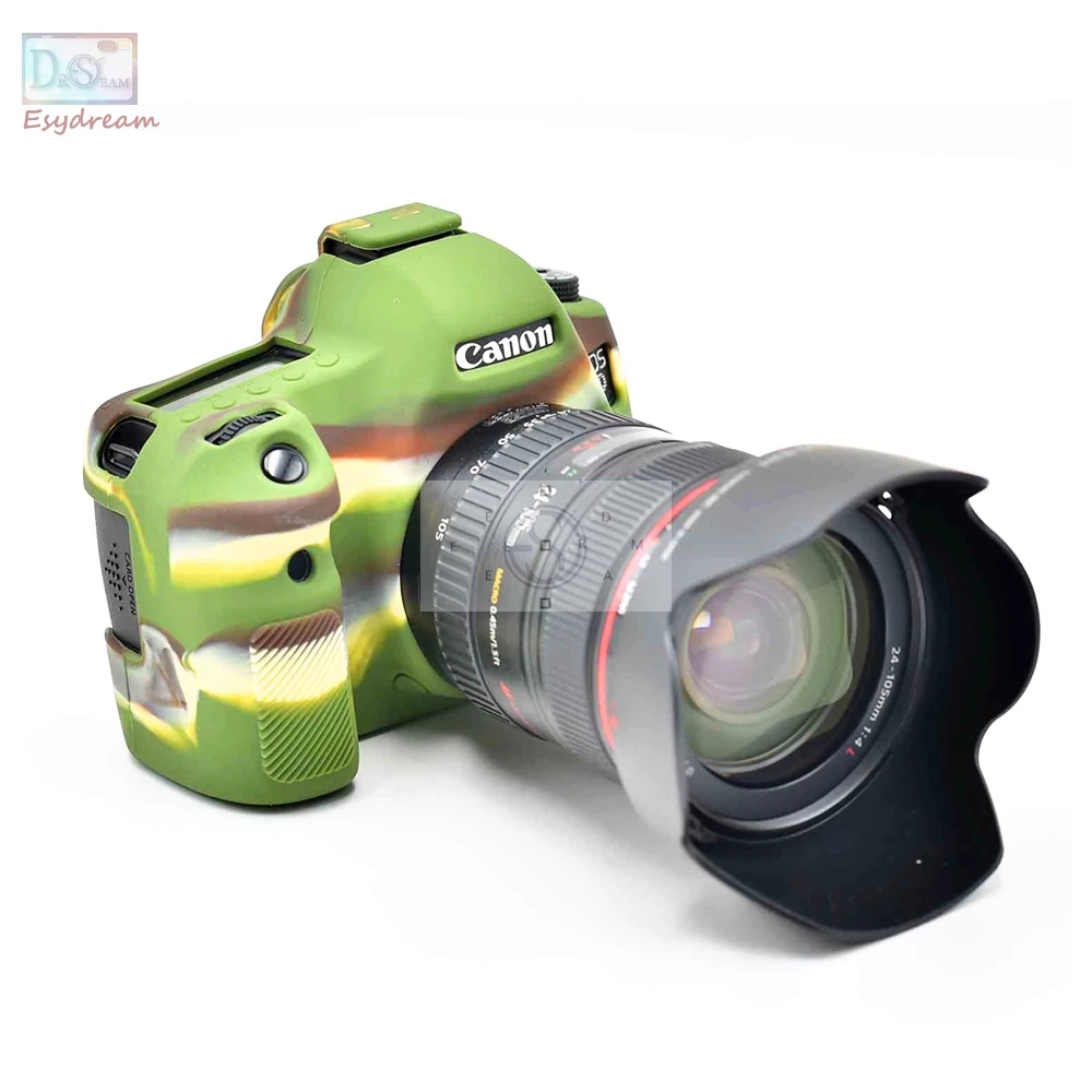 Custodia In Gomma Siliconica Solo Per Fotocamera Dslr Canon Eos 6D