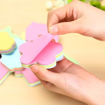 

Leaves Abnormity student Paste memo pad planner sticky note paper sticker kawaii stationery pepalaria office school supplies