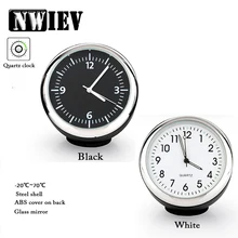 NWIEV для Nissan Qashqai Opel Astra J H Kia Ceed Sorento Skoda Octavia автомобильные часы термометр гигрометр украшения Аксессуары