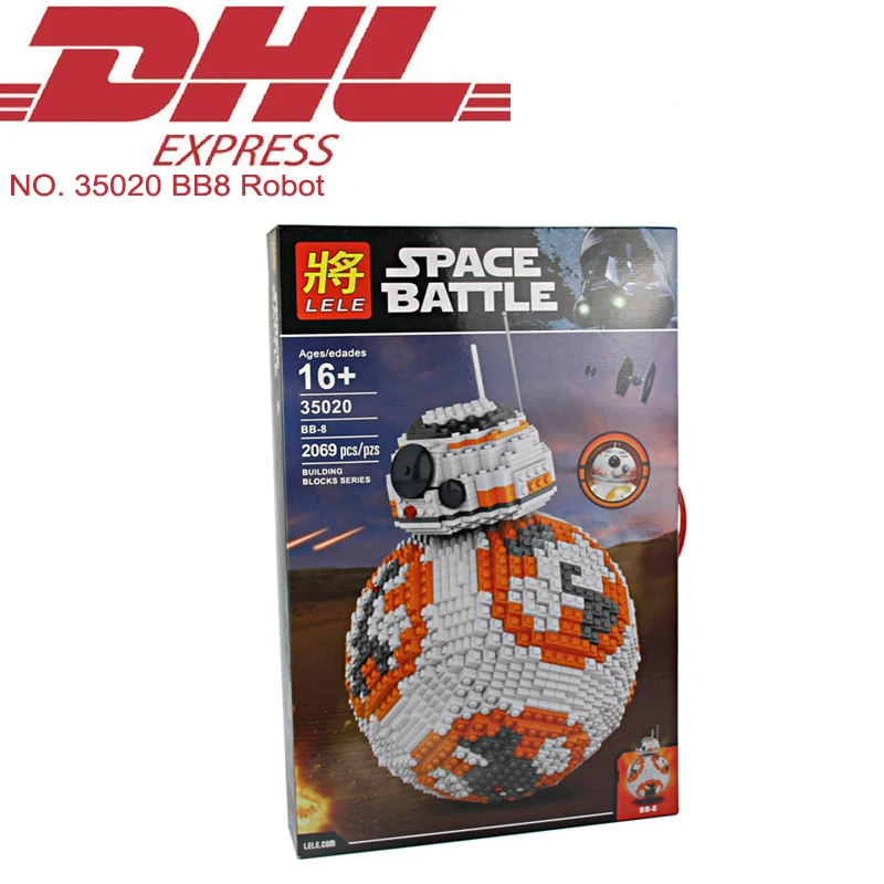 

2069Pcs Lele MOC Star Wars Ultimate Collector's BB8 Robot Model Building Kits Blocks Bricks Hot Toy For Children Compatible Gift