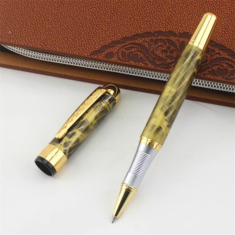 Роскошные jinhao 250 полностью металлическая шариковая ручка 0 7 мм пополнение