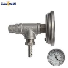 Встроенный термометр-монитор, охладитель для пивоваренной плиты, охладитель для пивоваренной плиты, пюре-Тун-монитор, " лицо биметаллический термометр