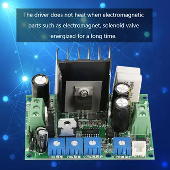 

7-30V Intelligent Driver Board Force Adjustable Electromagnetic Valve Driver Circuit Board with OTP Function