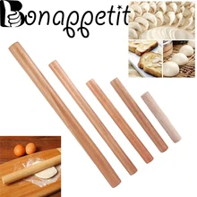5 размеров Полезная деревянная Скалка помадка торт украшение тесто ролик приготовления выпечки Инструмент Кухонные аксессуары