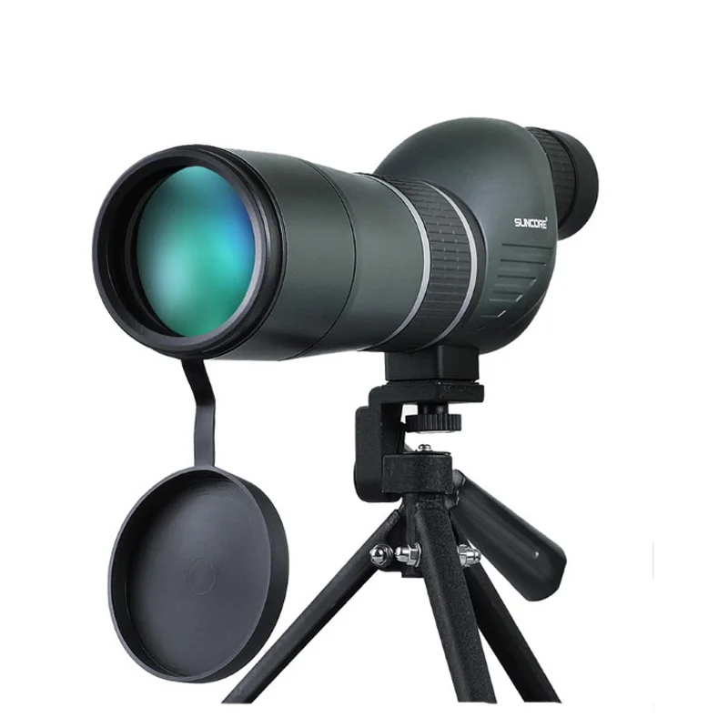 Зрительными трубами Монокуляр телескоп 15-45X60 зум BAK4 призменный телескоп для наблюдение за птицами, охота - Цвет: 15-45X60S