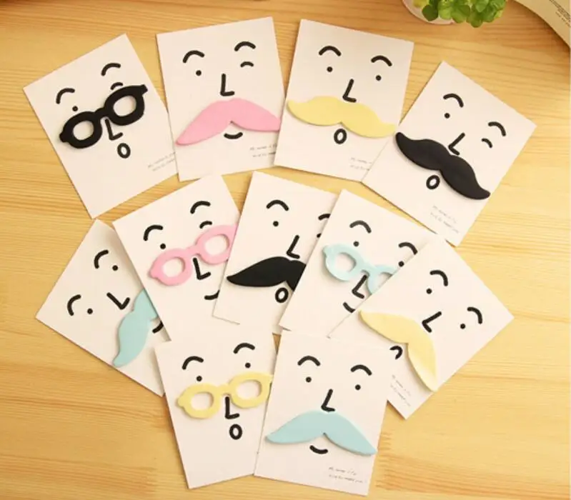 

1pcs New novelty expression Notepad sticky note Memo message post