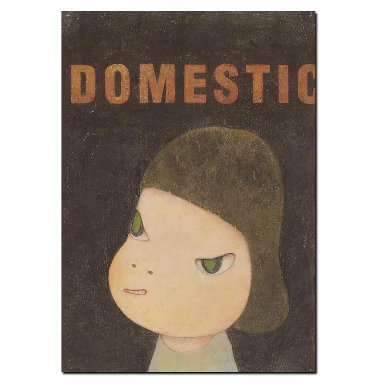 ariel doll Yoshitomo Nara Cartoon Sleepwalking Doll Drawing Japanese Painting HD Print Canvas Art Pictures Poster For Baby Kids Room Decor bratz dolls