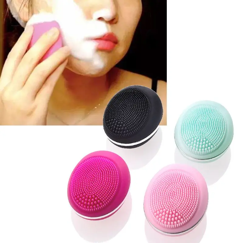 

Multi-Functional SHIP Electric Facial Cleansing Brush Face Washing USB Vibration Skin Blackhead Removal Pore Cleanser