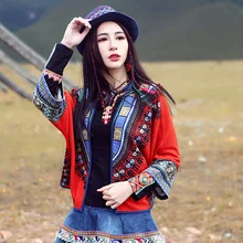 Магазин Faye, художественная народная одежда с короткими рукавами, осенняя одежда