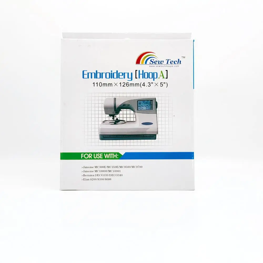 Швейный обруч для вышивки Janome машинные рамки MC300E 350E Elna820 8200 8300 8600 JA807|Швейные