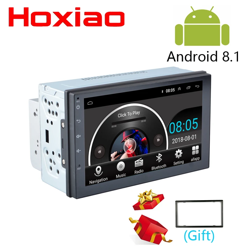 2 din Android автомагнитолы DVR камера GPS навигация Bluetooth для Nissan Toyota Honda Suzuki VW peugeot Opel LADA