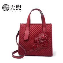 PMSIX Новинка, женская сумка, модная, тисненая Роза, Холщовая Сумка, тоут, для женщин, известный бренд, сумки через плечо для женщин