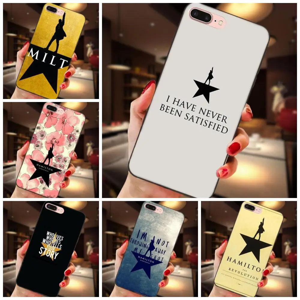 

For Huawei Honor Enjoy Mate Note 6s 8 9 10 20 Lite Play Pro P smart TPU Capa Cover Case Hamilton Musical