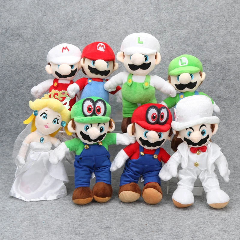 mario plush collection